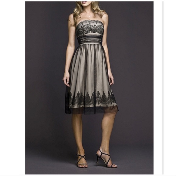 David's Bridal Dresses & Skirts - David’s Bridal strapless dress size 6